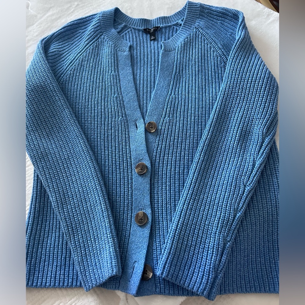 Talbots’s V- Neck Cardigan
